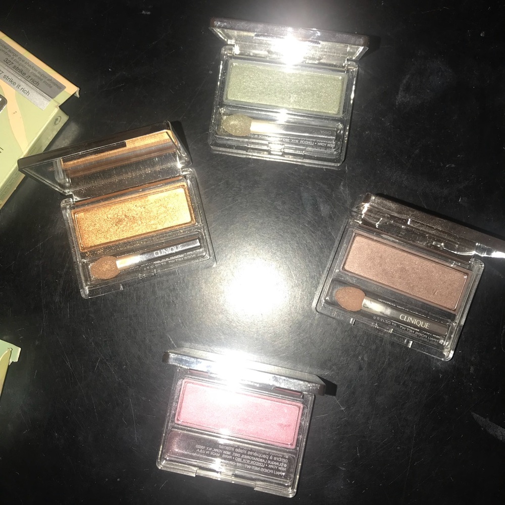 Clinique single eyeshadow bundle